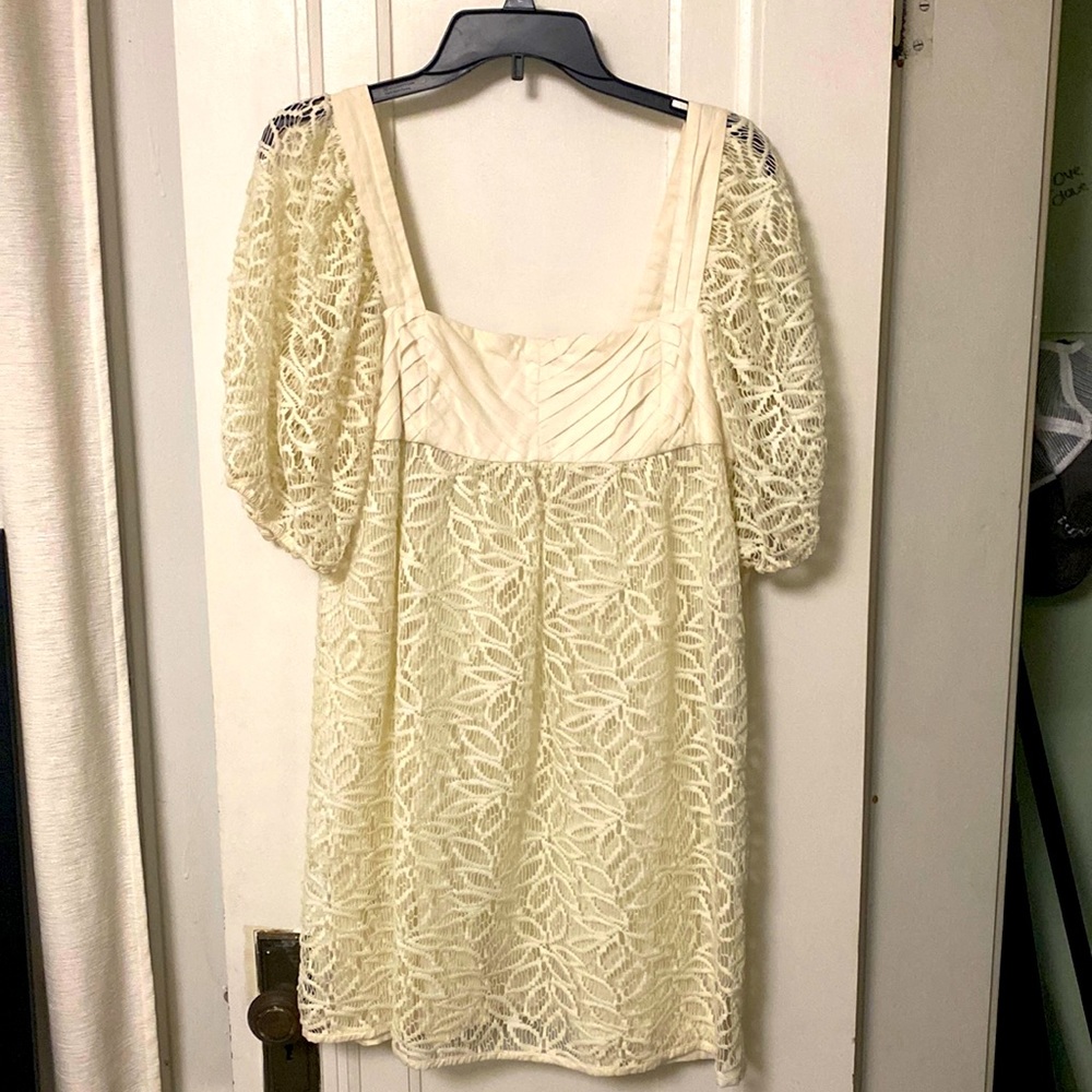 BCBGeneration floral knit swing dress